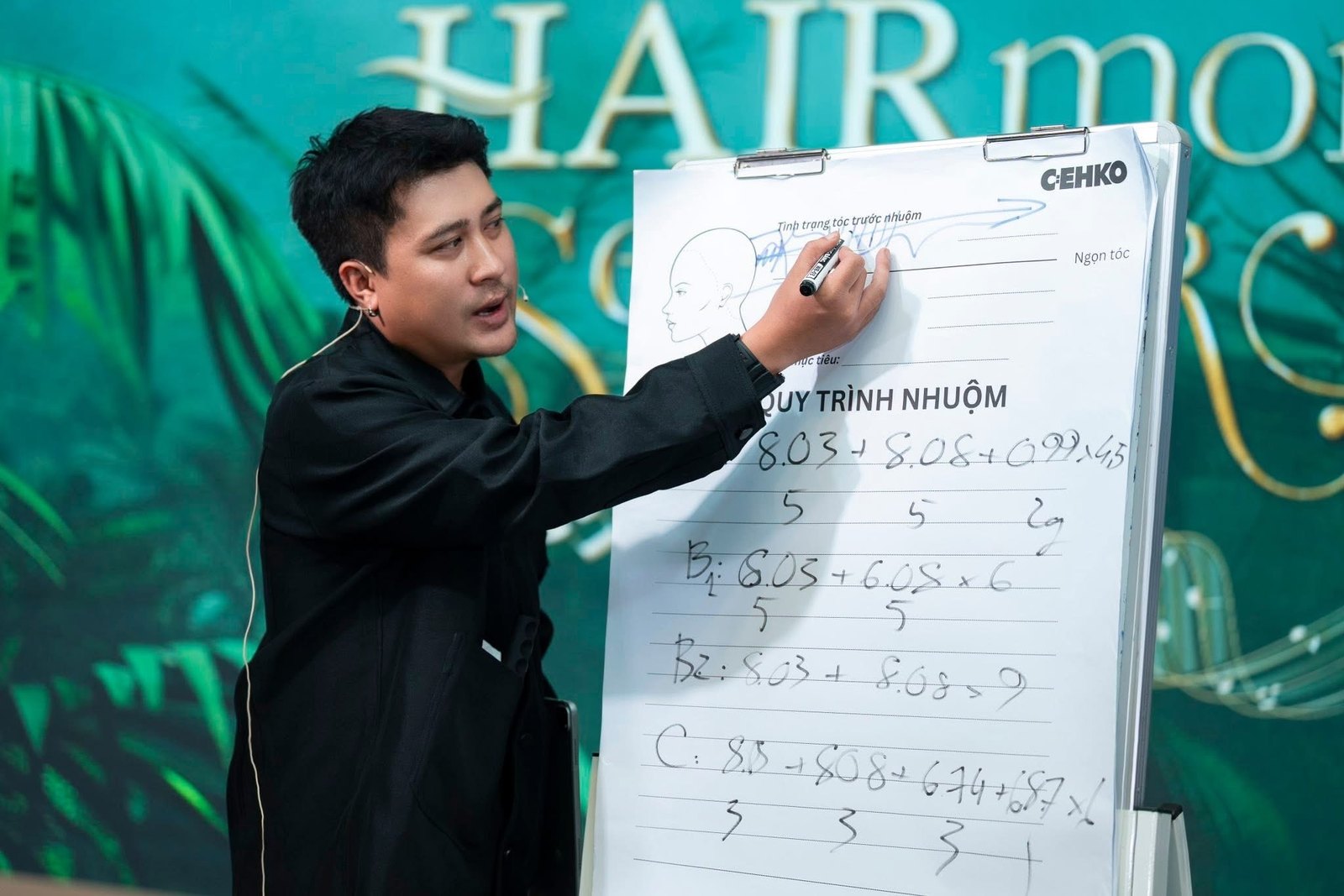 Đứng lớp tại HAIRmony Seminar